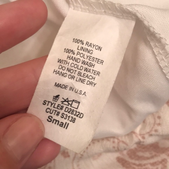 Lilyful White & Copper Boho Maxi - S - Picture 5 of 6